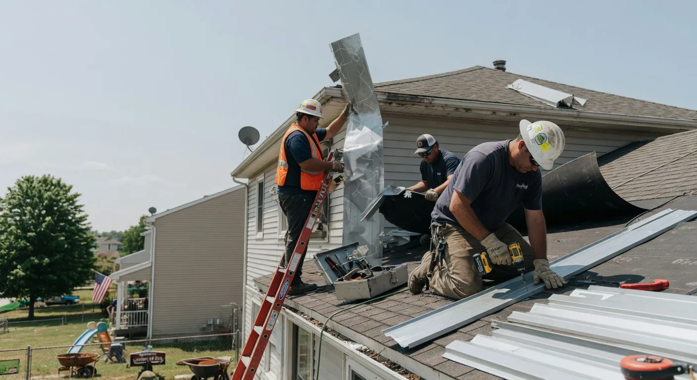 Metal Roof Repair in Delaware Water Gap, PA